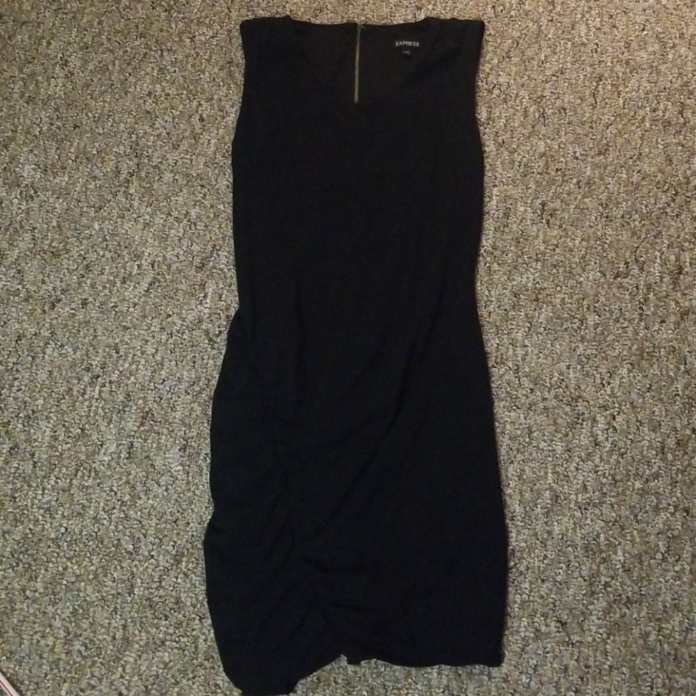 Black Express Bodycon Dress